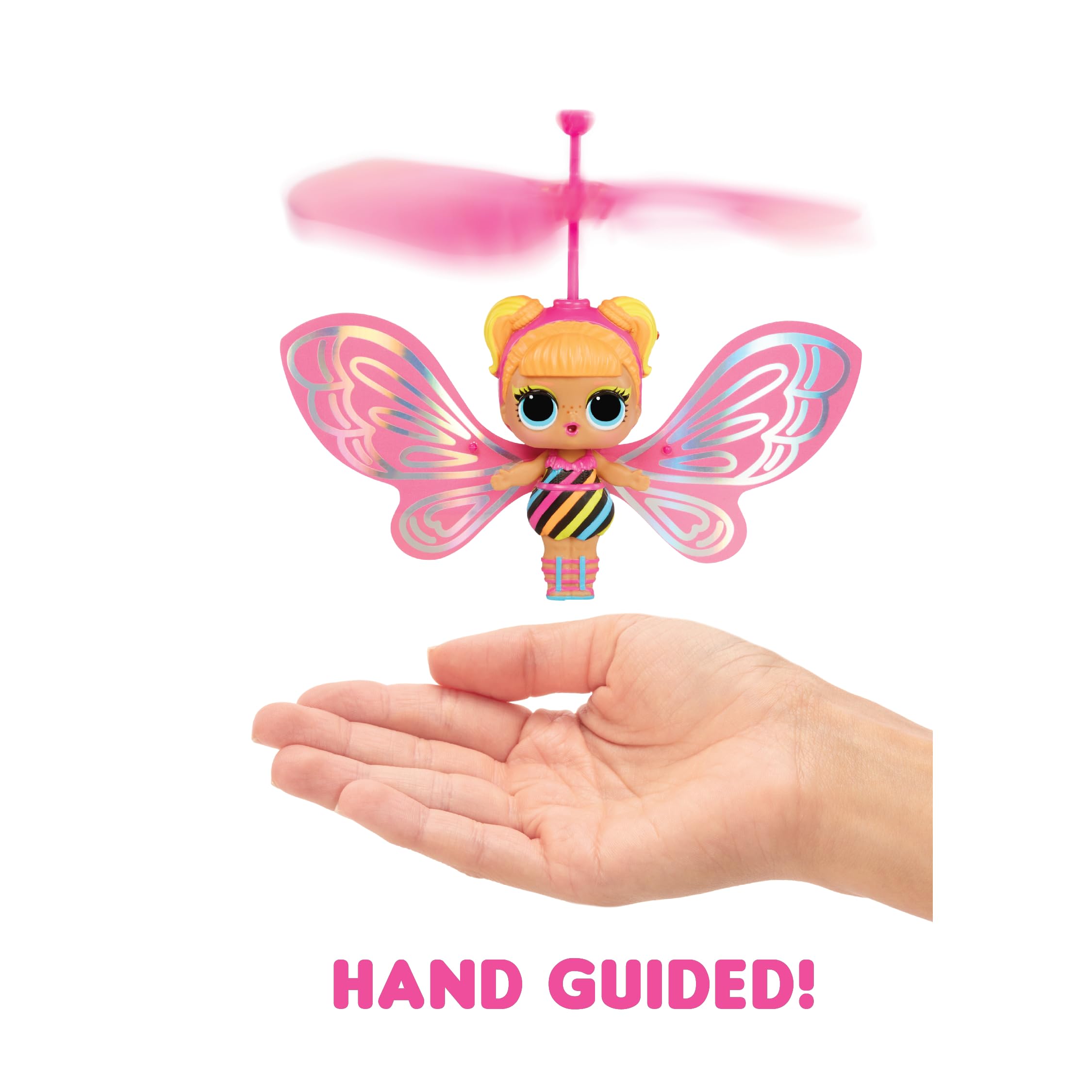 L.O.L. Surprise! Magic Flying Doll - Flutter Star Interactive Flying Toy | Rechargeable 3