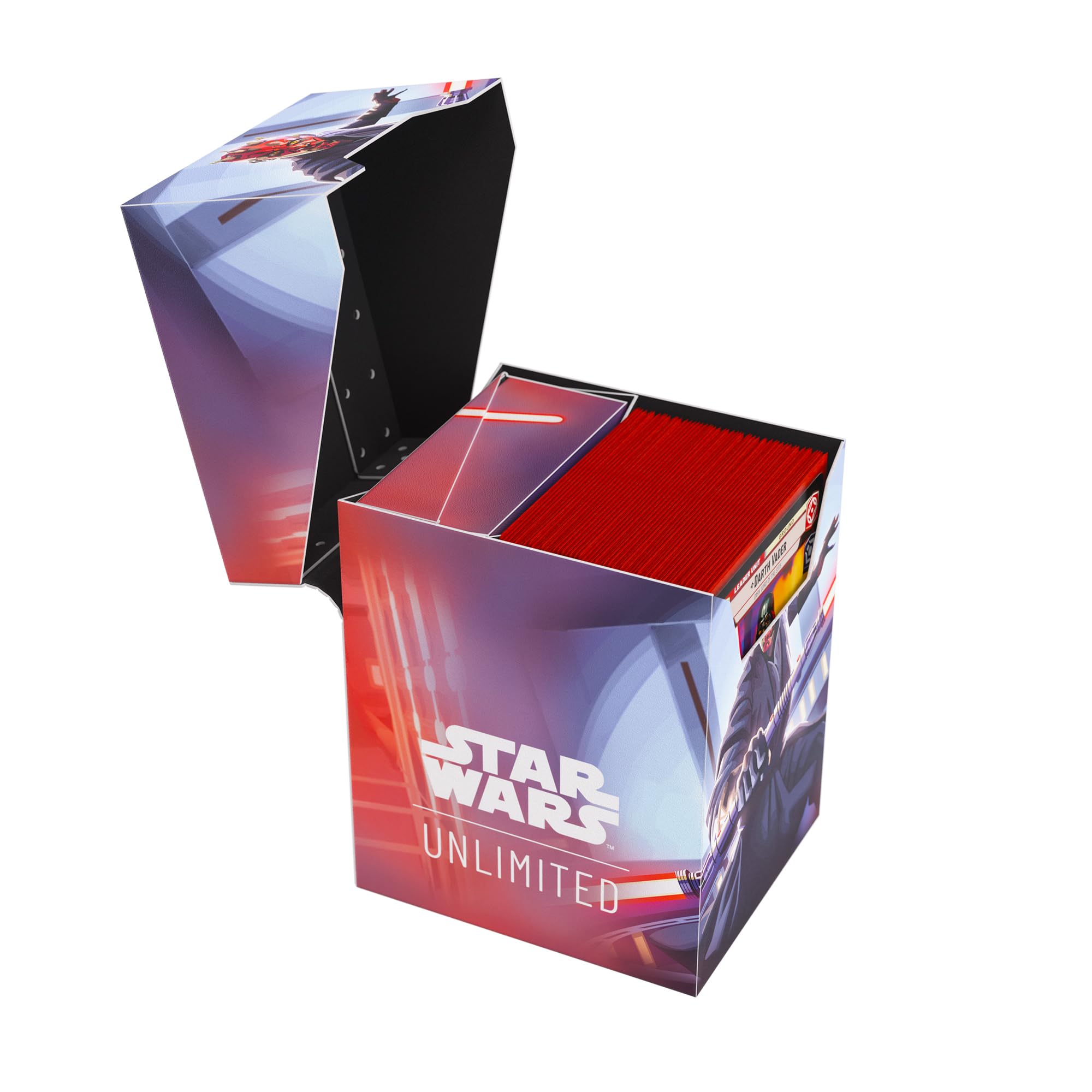 Gamegenic Star Wars: Unlimited Soft Crate Set 5 - Darth Maul | Trading Card Box | Polypropylene 4
