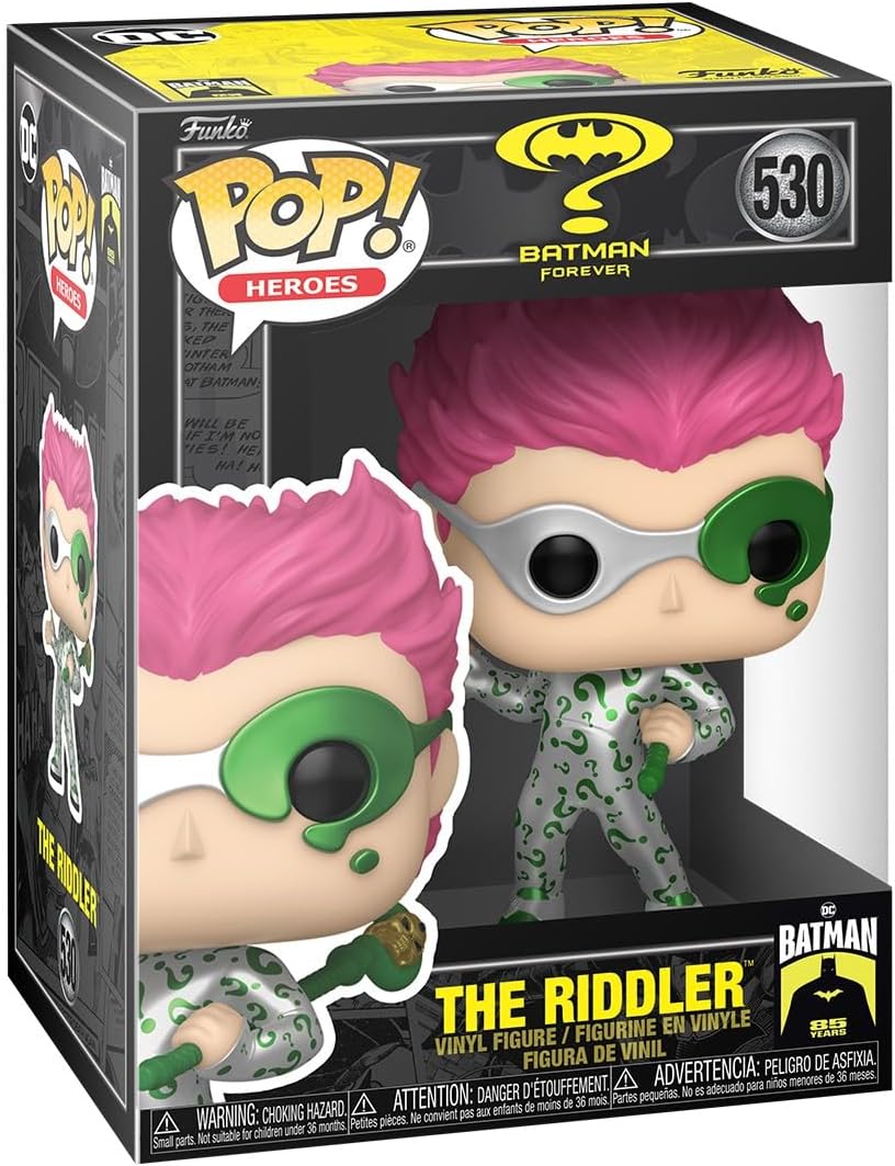 Funko Pop! Movies Batman Forever - The Riddler Metallic Vinyl Figure (C)