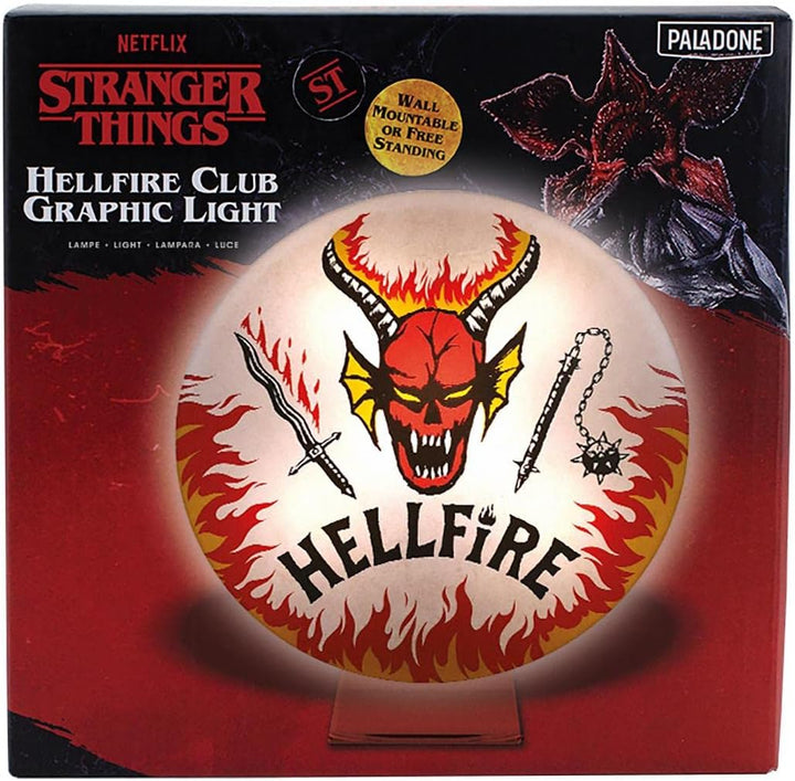 Paladone - Hellfire Club Logo Light Wall Mount or Free Standing Light