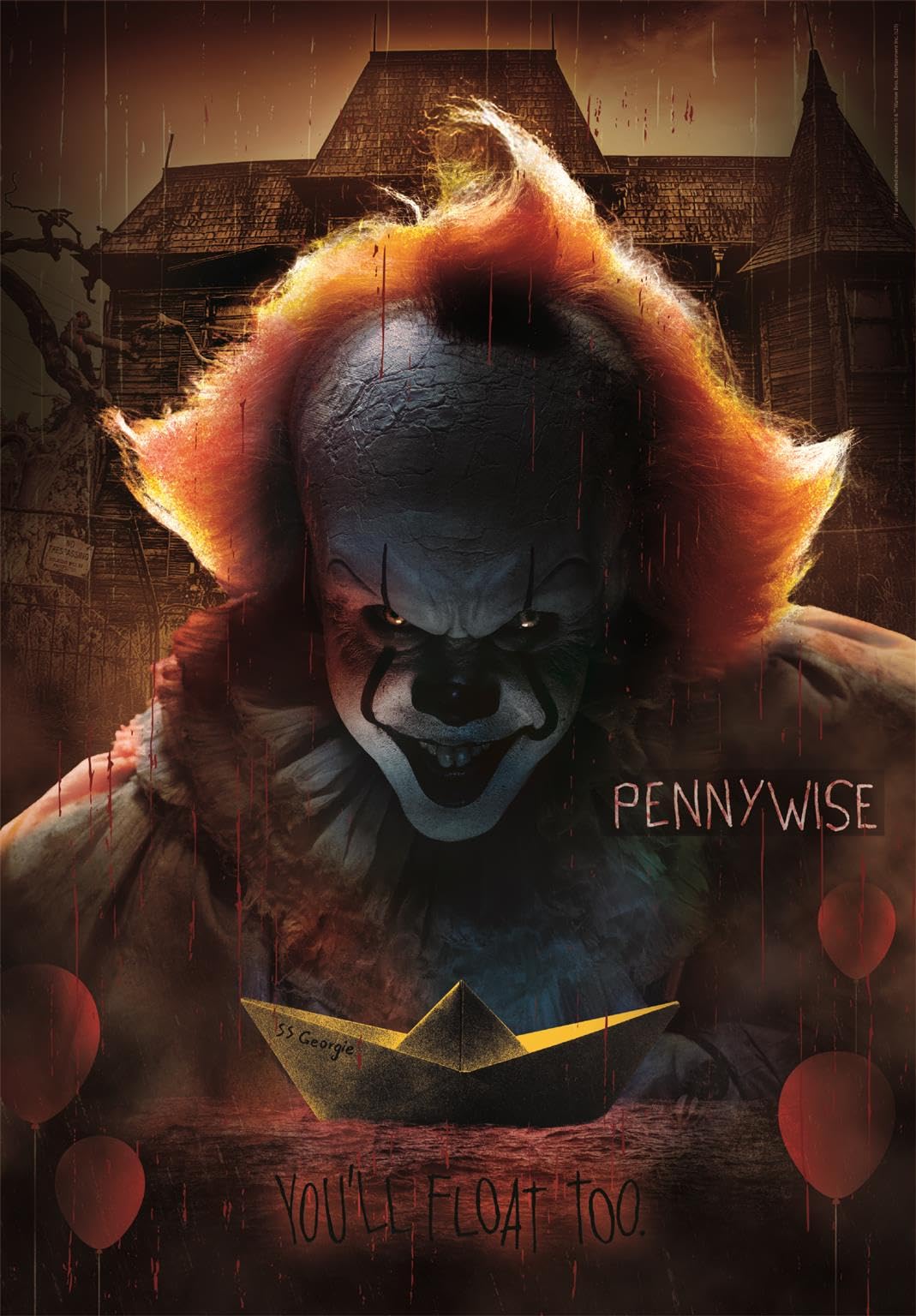 Clementoni IT Horror Movies 1000-Piece Jigsaw Puzzle - Made in Italy 6