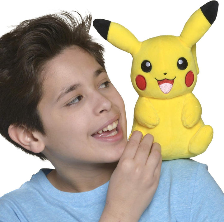 Pokemon 8" Pikachu Plush Stuffed Toy - Super Soft & Cuddly for All Ages