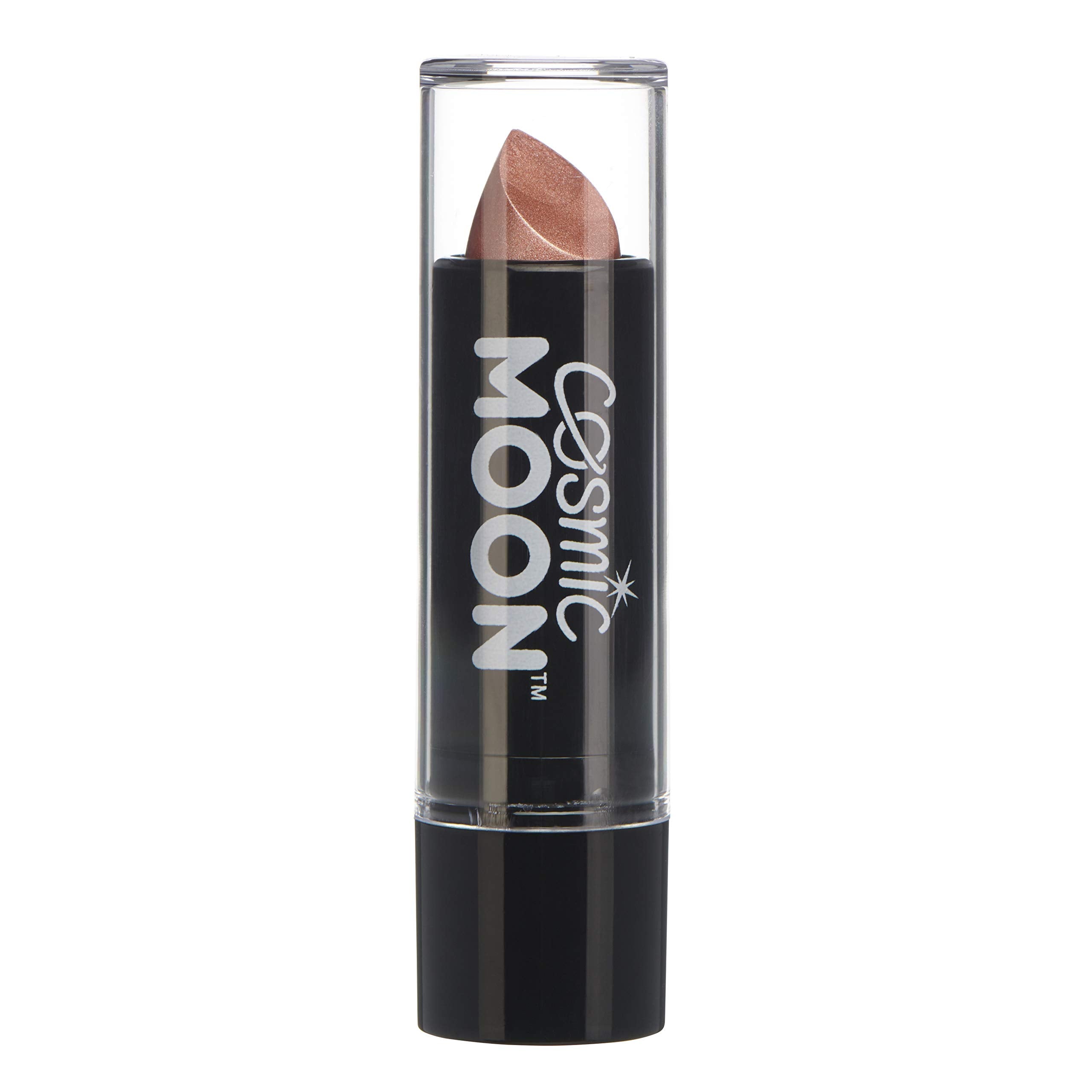 Cosmic Moon Metallic Lipstick - Rose Gold | Long Wearing | Metallic Shades 1