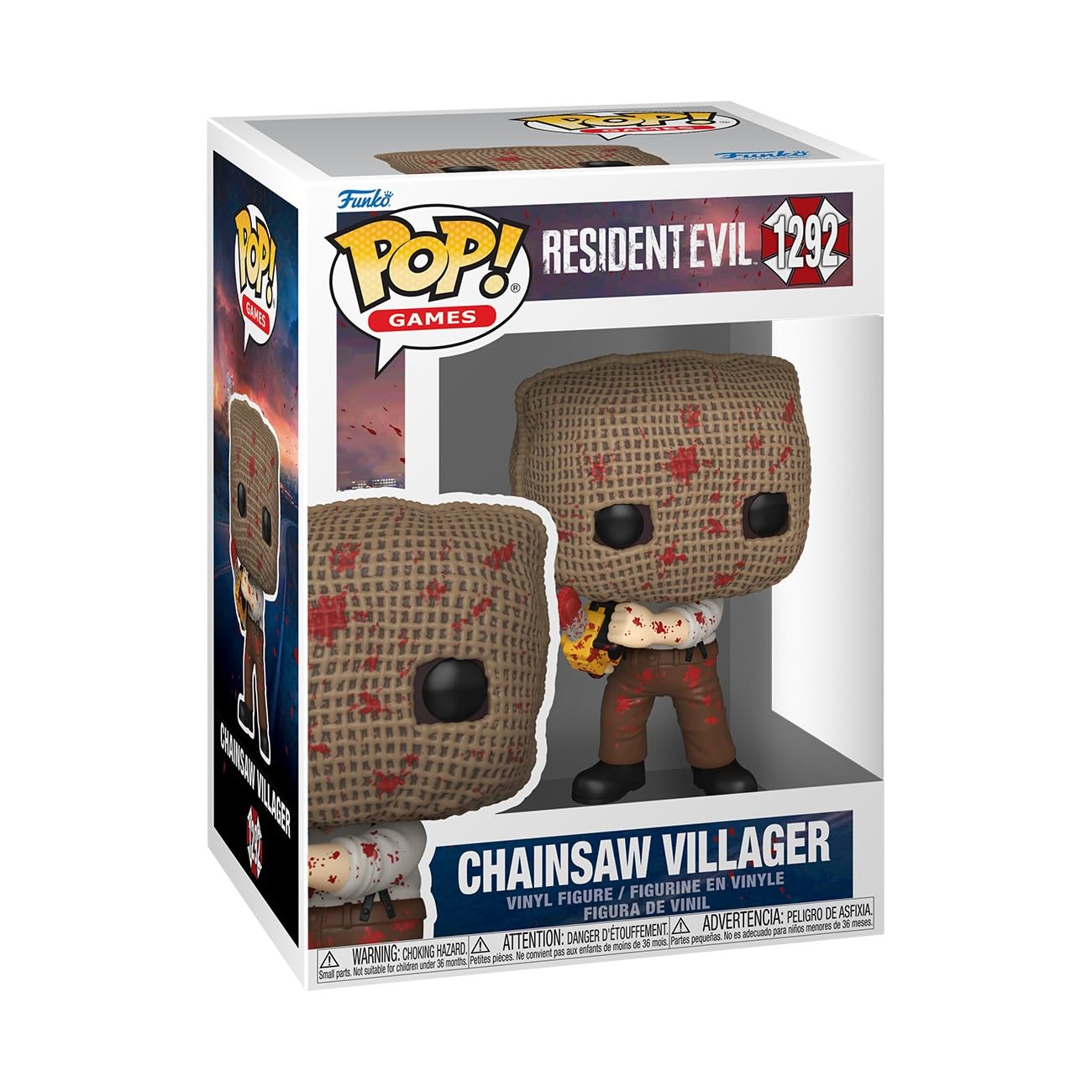 Funko POP! Games: Resident Evil - Chainsaw Man Vinyl Figure | Approx. 3.75 inches | Ages 3+ | Multicolor 1
