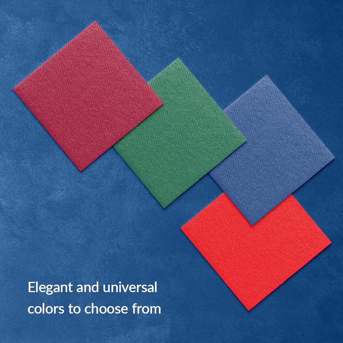 PAW Decor Collection Airlaid Napkins - 20x20 cm, 100 Pieces, Cocktail Fold 1/4, Bordeaux Red 4