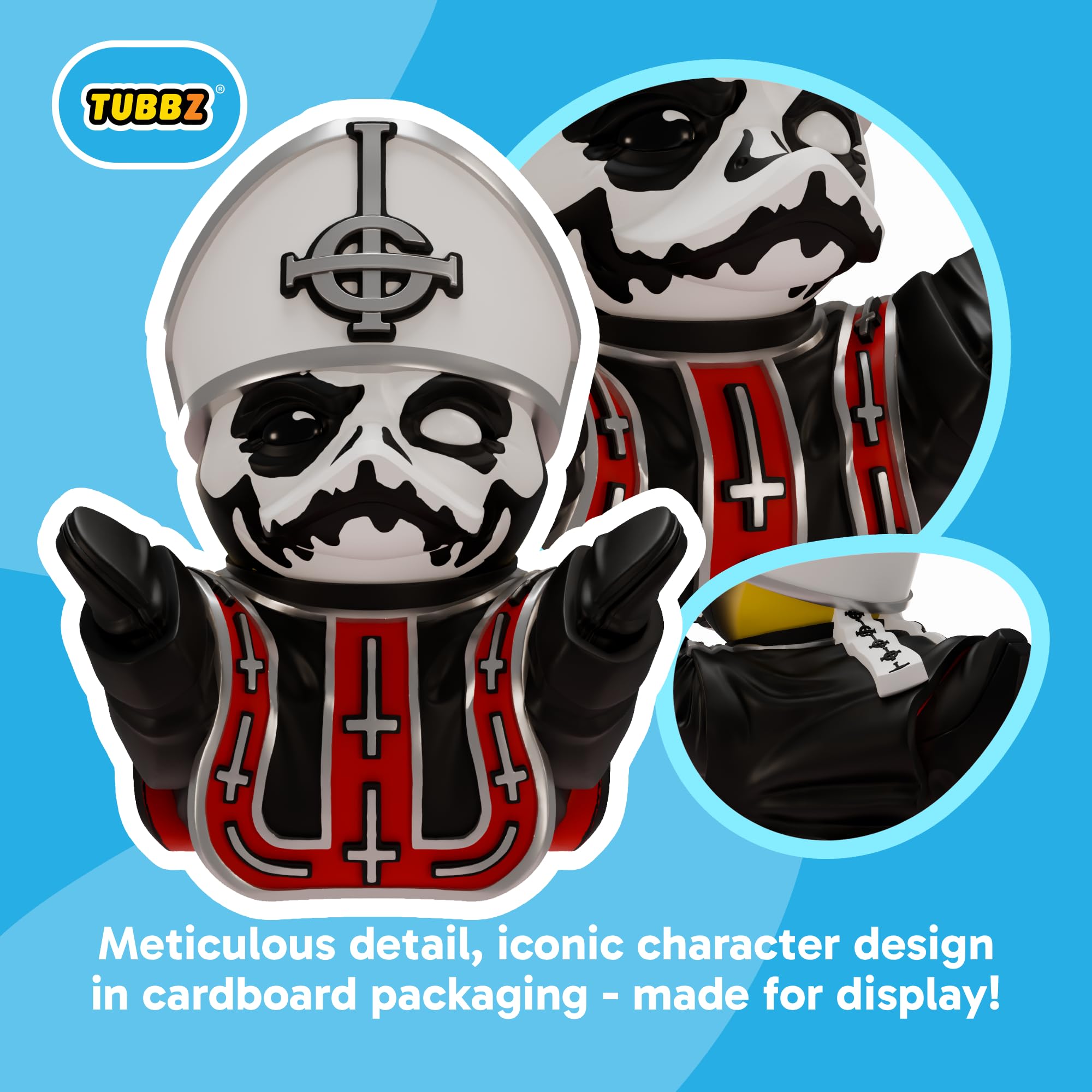 TUBBZ Ghost - Papa Emeritus I Cosplaying Rubber Duck Vinyl Figure | Boxed Edition