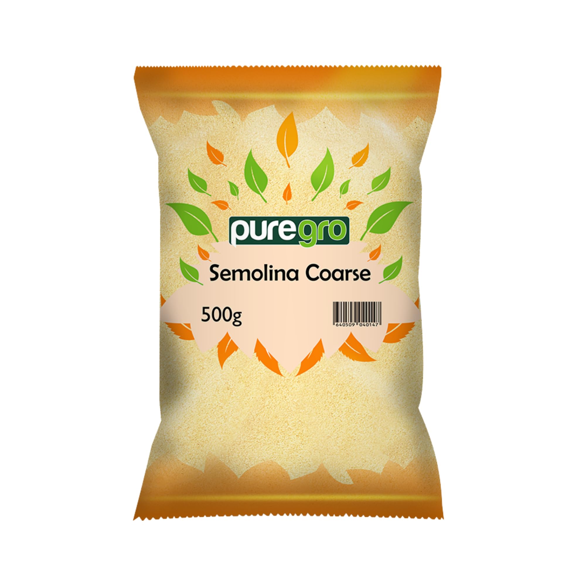 Puregro Coarse Semolina Flour - 100% Natural Durum Wheat | 500g Pack 1