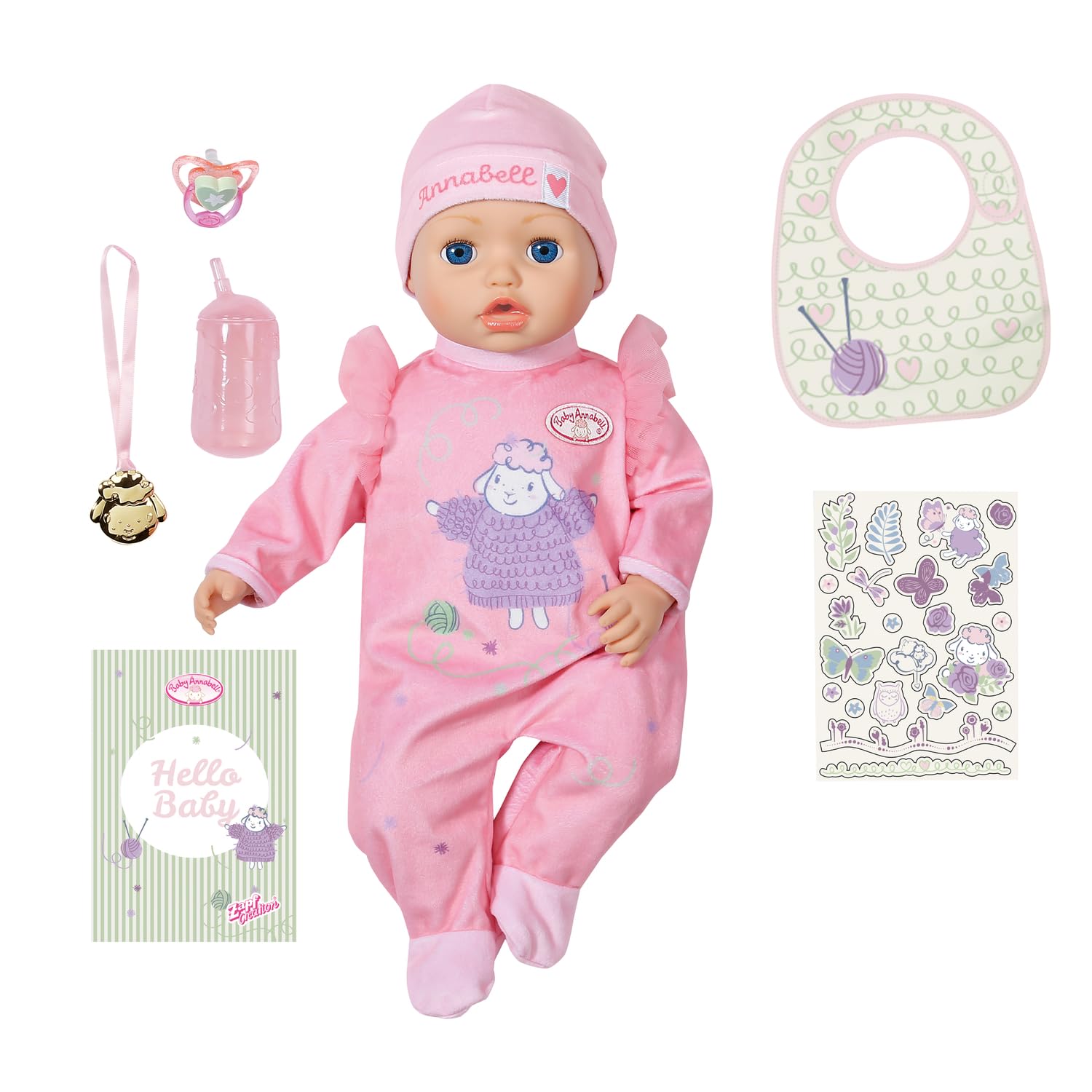 Baby Annabell Active Annabell 706626 - 43cm Interactive Doll with Realistic Sounds & Movements 7