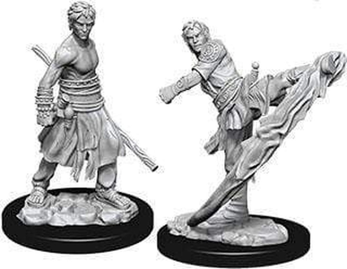 WizKids Dungeons and Dragons Male Half-Elf Bard Miniature - Medium Plastic