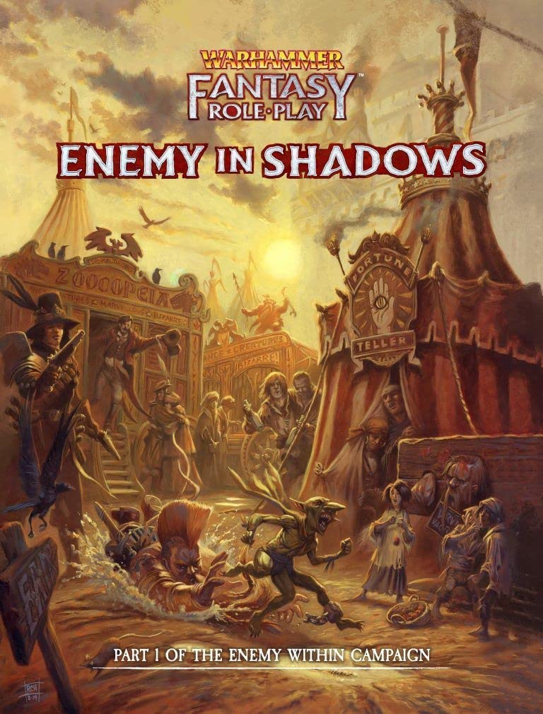 CUBICLE 7 Enemy in Shadows | Warhammer Fantasy Role-Playing Adventure Campaign Installment | CB72406 1