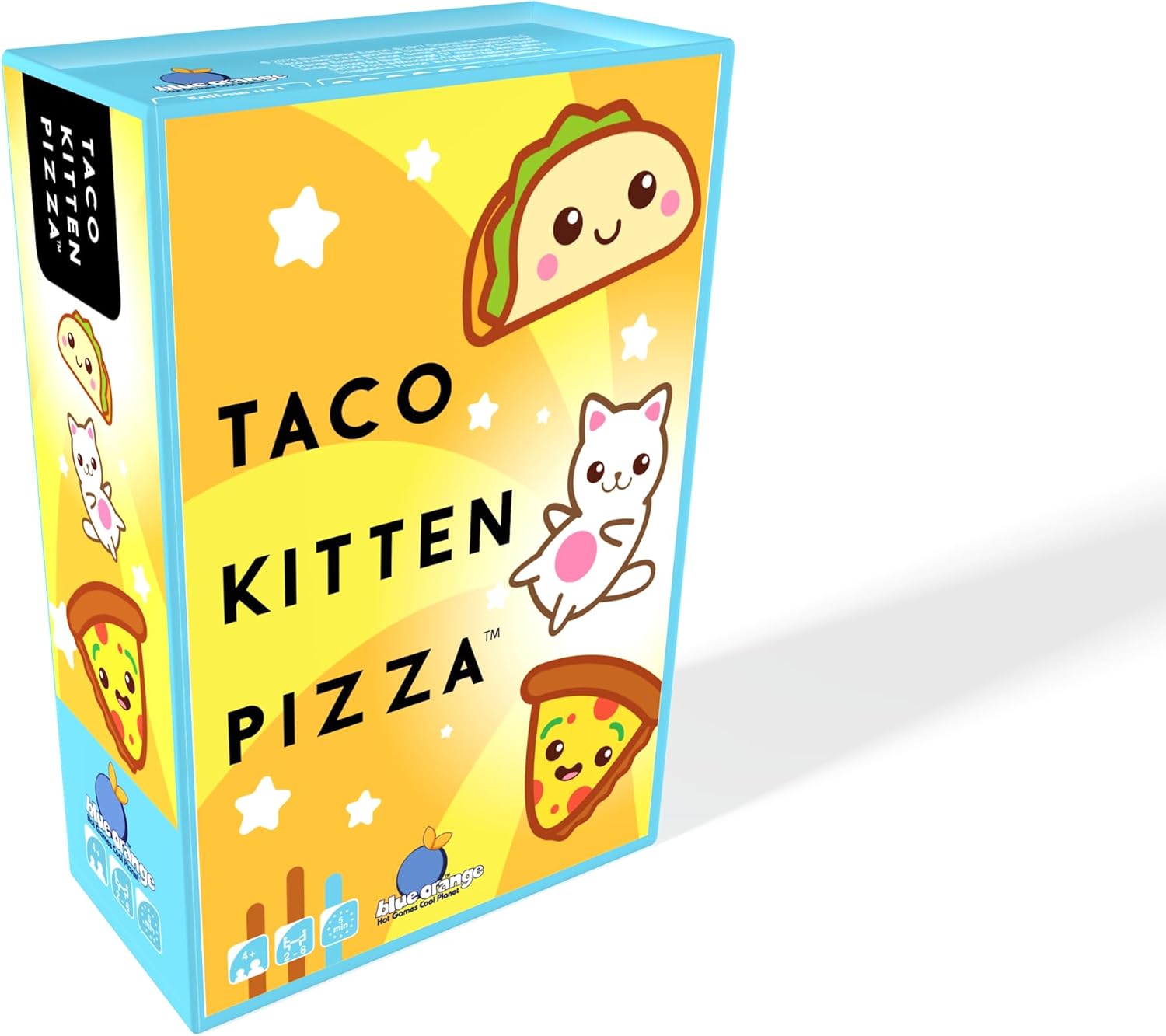 Blue Orange Taco Kitten Pizza Card Game for Kids Ages 4+