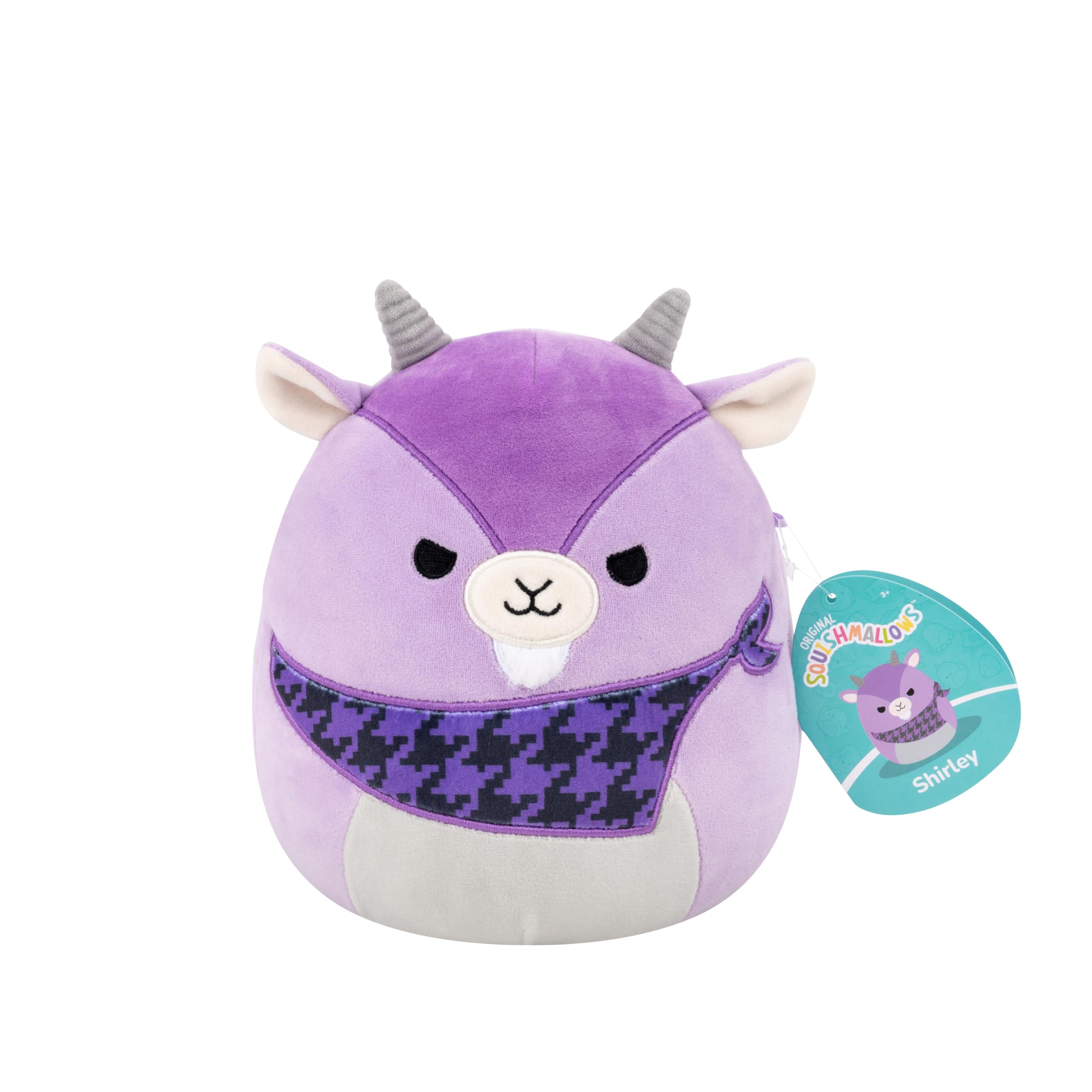 Squishmallows Shirley the Purple Goat - 7.5-Inch Plush Toy for Kids 3+ 8
