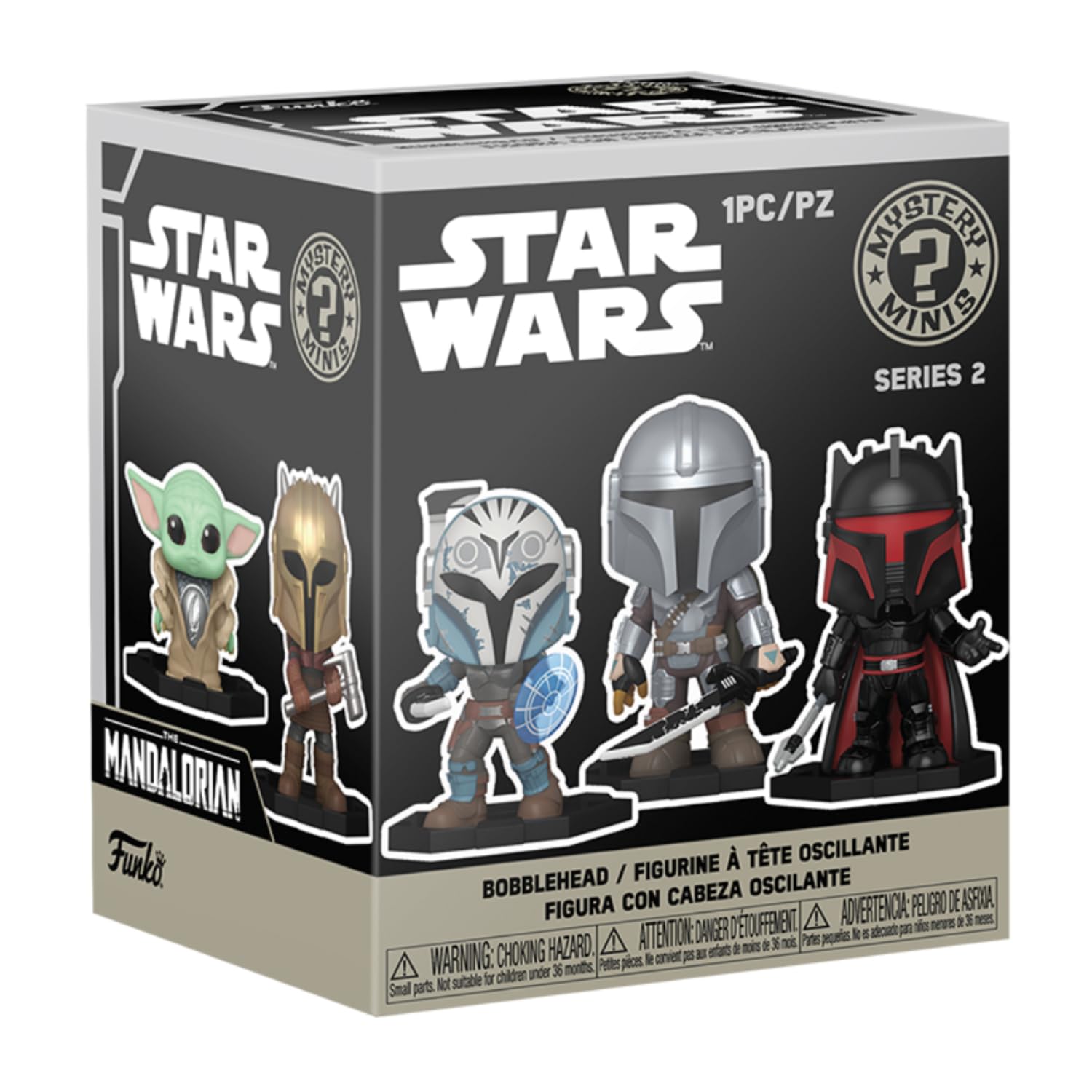 Funko Mystery Mini Star Wars: The Mandalorian Collectible Vinyl Figure | 3.4 in | Multicolor