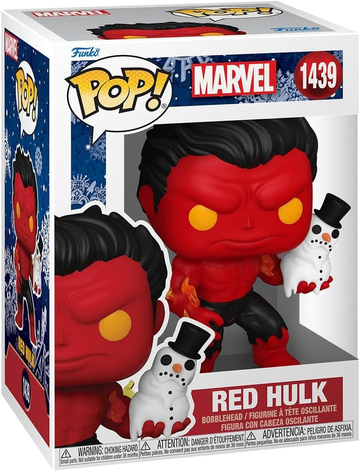 Funko Pop! Marvel Holiday - Red Hulk Vinyl Figure (80034)