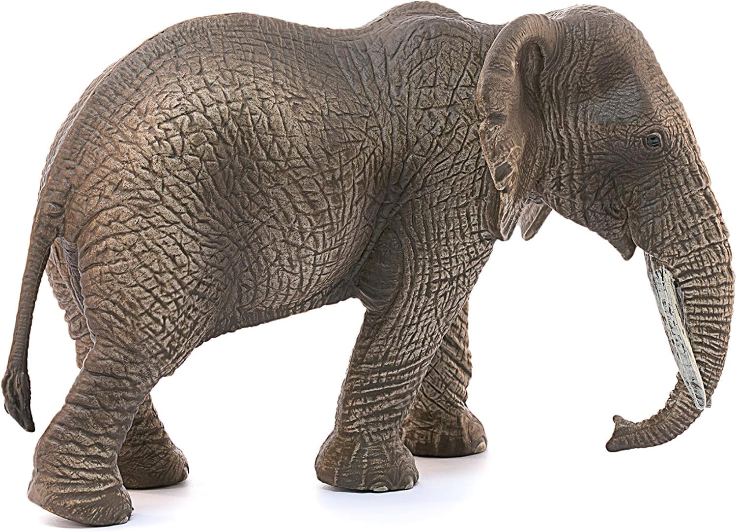 Schleich Wild Life African Elephant Female Figurine | Ages 3+ | Gray Plastic 9