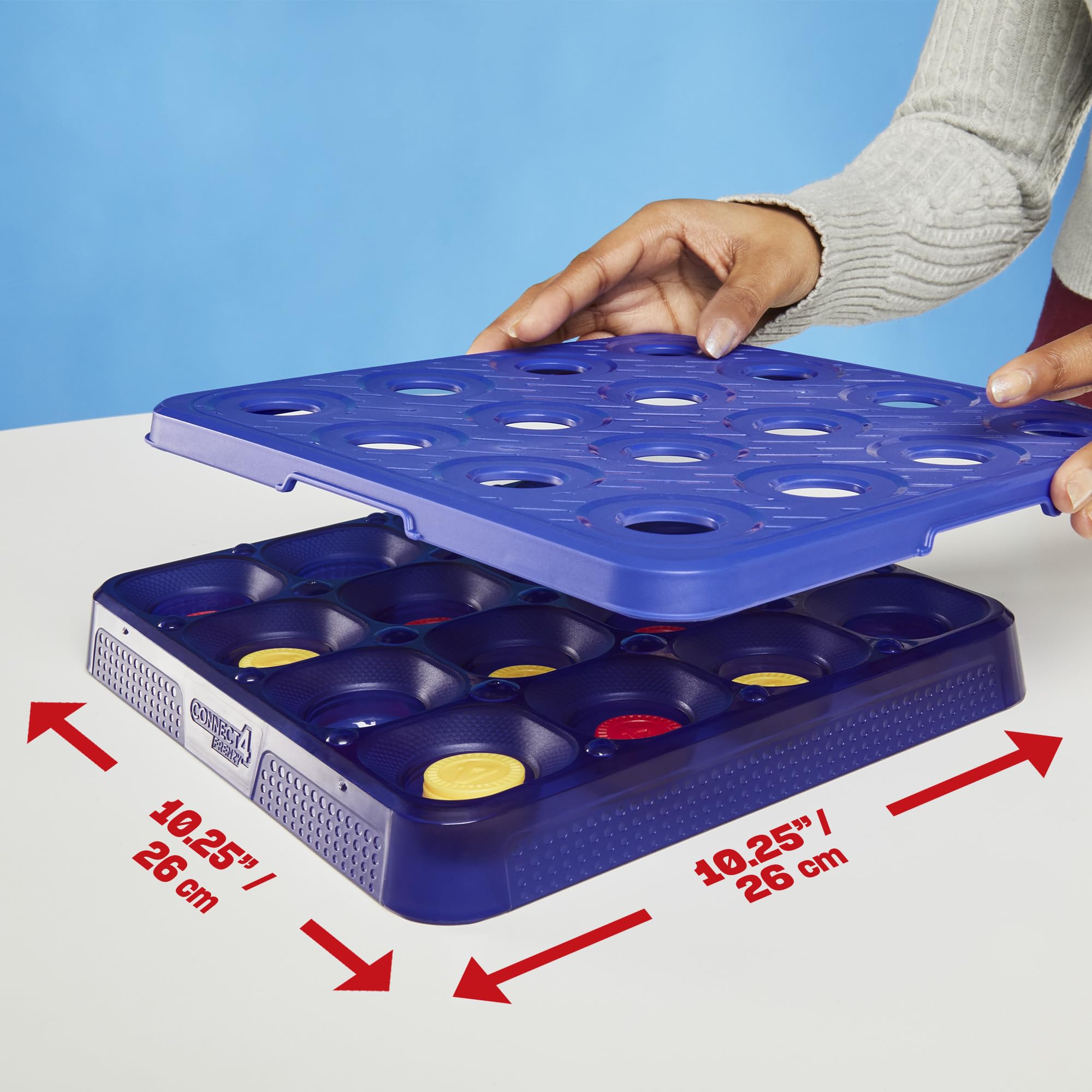 Hasbro Gaming Connect 4 Frenzy Game - Fast-Paced Bouncing Action | Ages 8+ | 2-6 Players 7