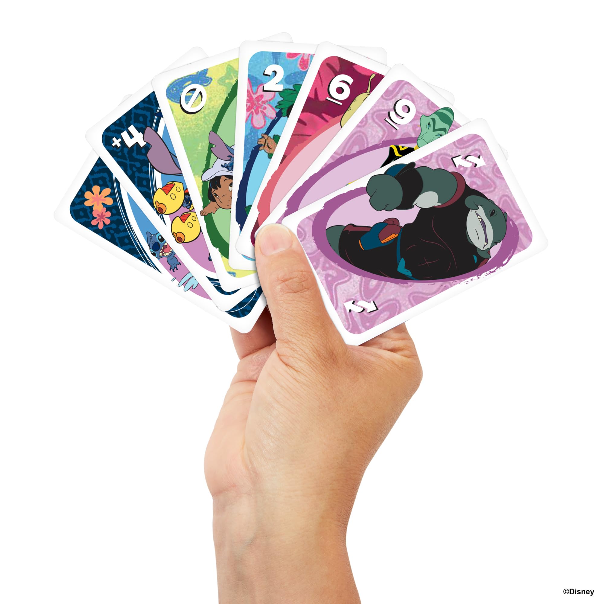 UNO Disney’s Lilo and Stitch Card Game - 2-10 Players | Ages 7+ | JCC10