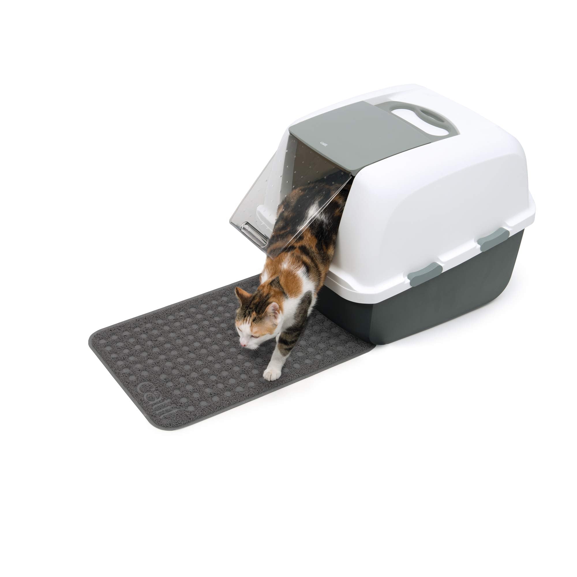 Catit Litter Mat - Soft Grippy Surface for Litter Containment | 40 x 60 cm | Gray 5