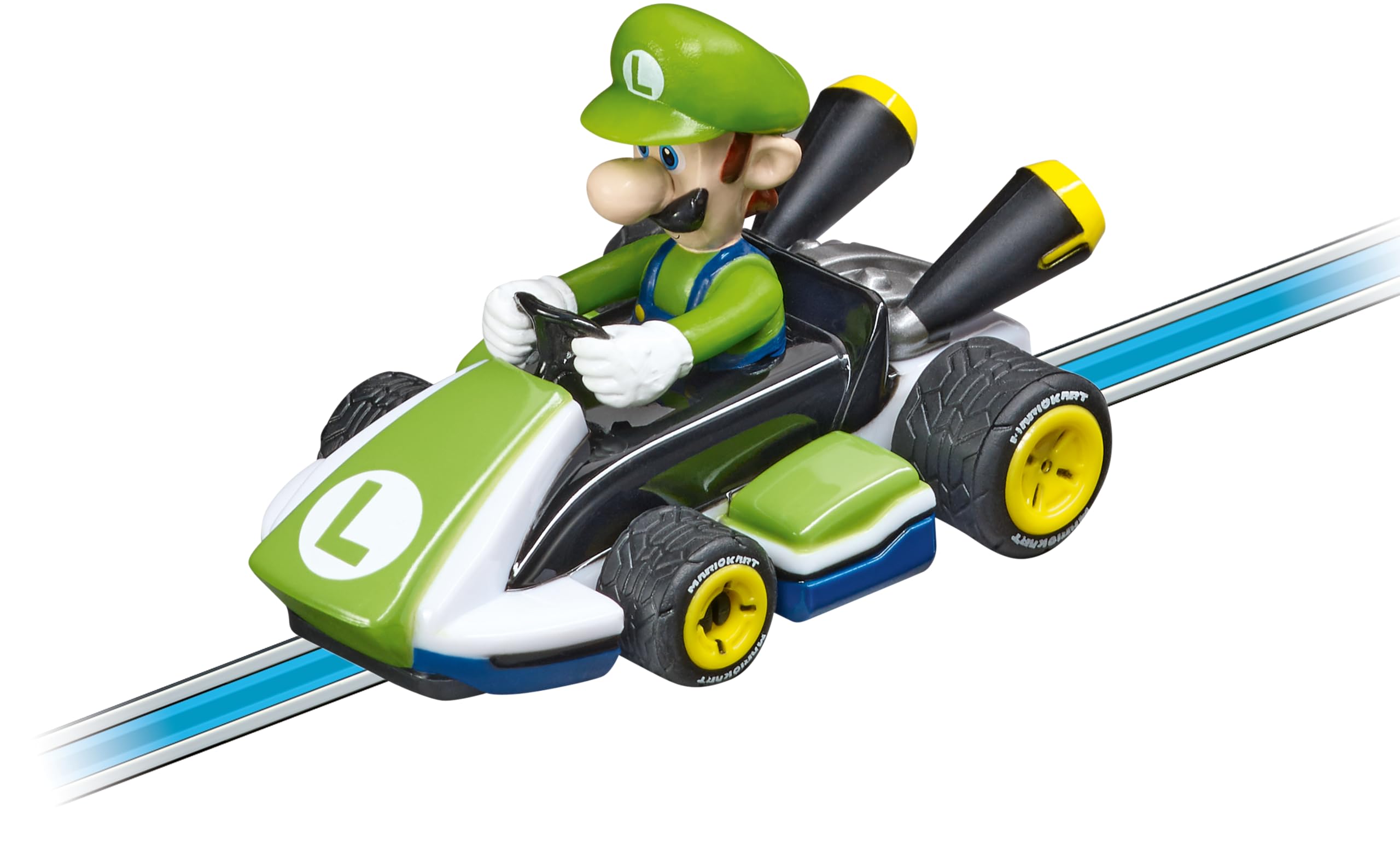 Carrera Slot Car - Nintendo Mario Kart Luigi | Plastic | Multicolor | Age 3+