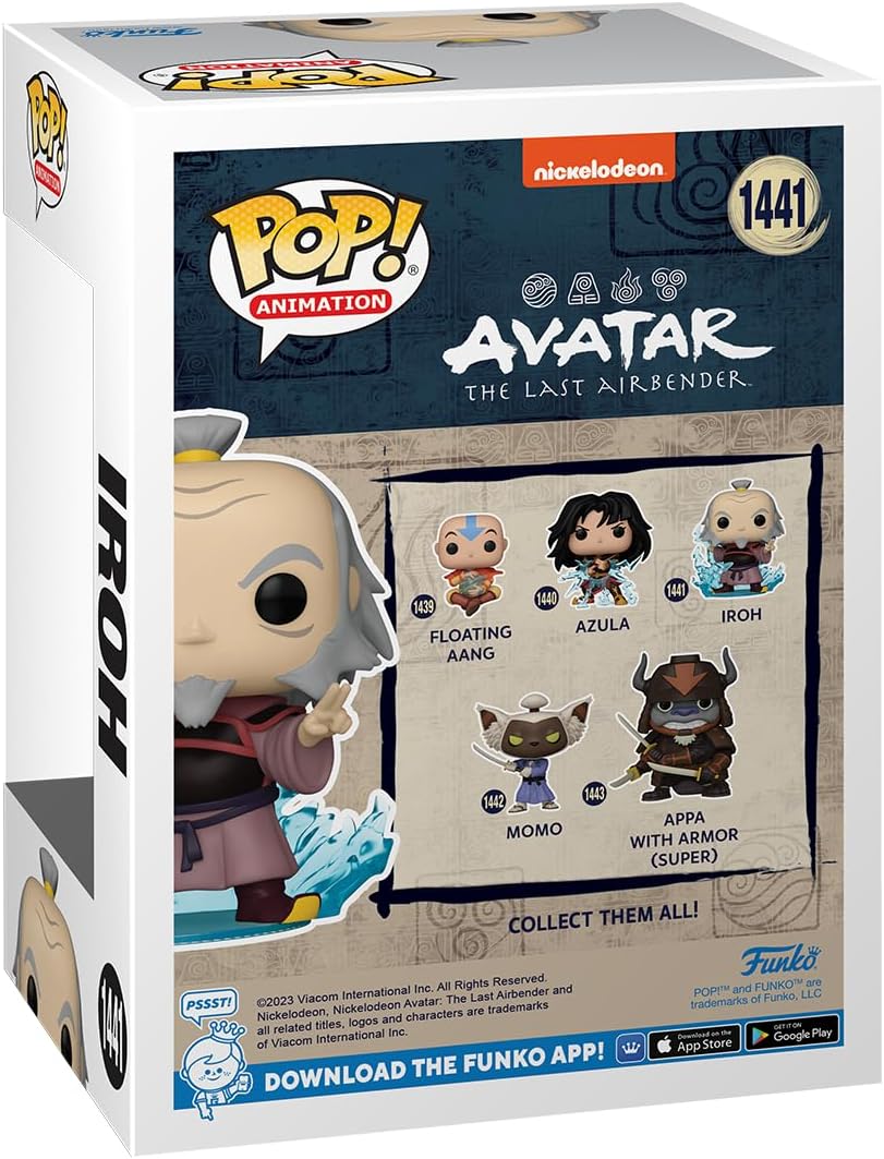 Funko Pop! Animation - Avatar: The Last Airbender - Iroh Vinyl Figure (72101)