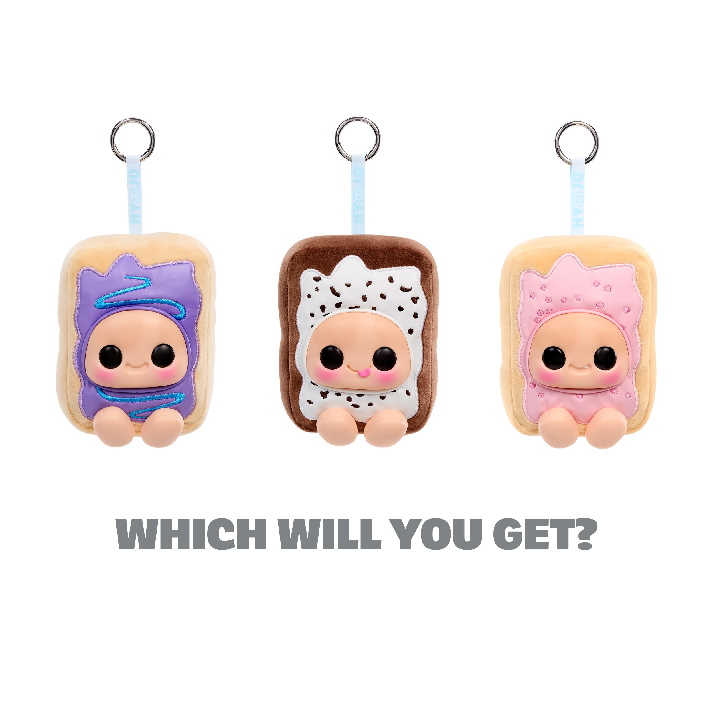 Hyojo Pop-Tarts Series Squishy Collectible - Frosted Cherry, Wild Berry, or Cookies & Creme | Ages 8+ 2