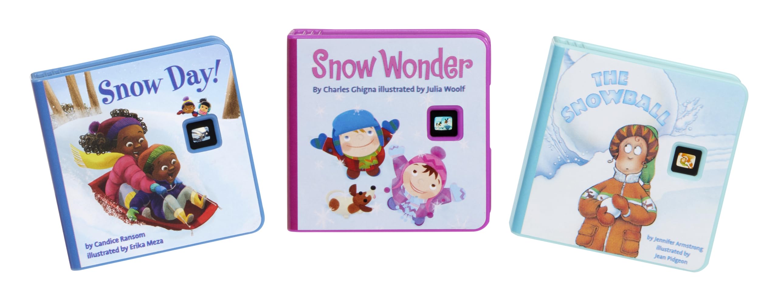 Little Tikes Story Dream Machine Snowy Day Collection - 3 Books & 1 Light-Up Character for Ages 3+ 5