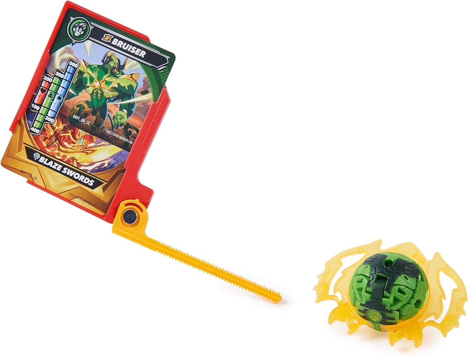 BAKUGAN Battle 5-Pack - Spinning Attack with Core Bakugan, Cards & XL Rip Cord 3