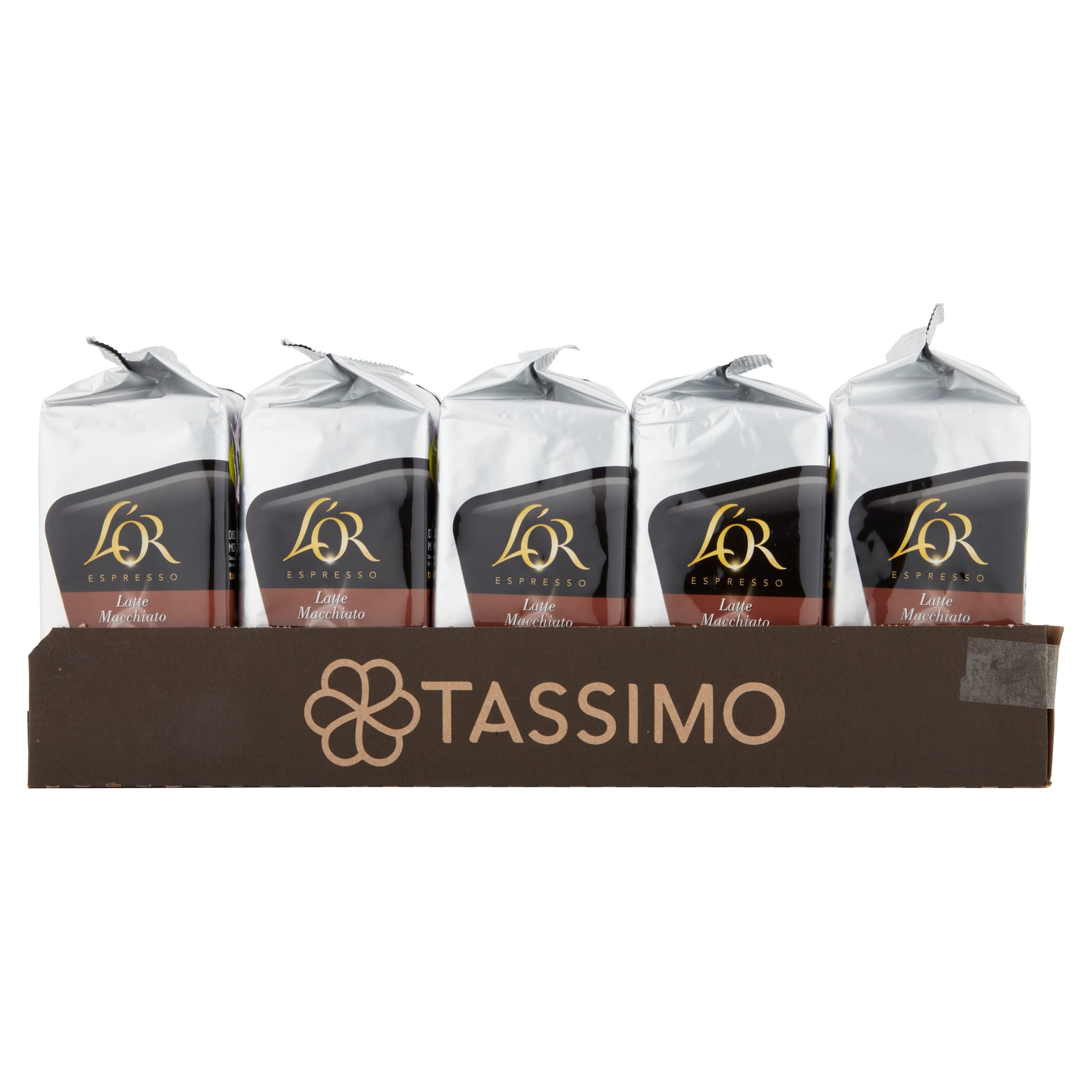 Tassimo L'OR Latte Macchiato Coffee Pods - 40 Drinks (5 Packs of 8 Count) 3