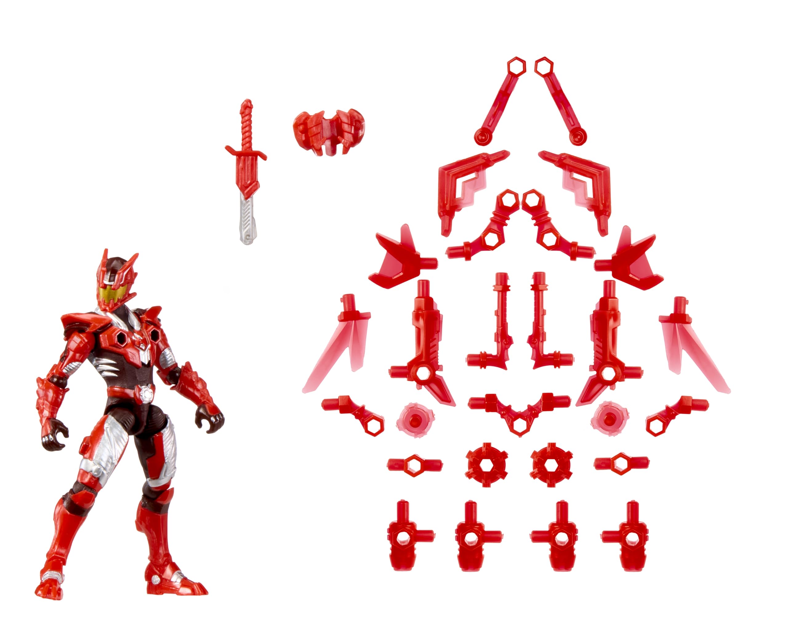 Armorsaurs T-Rex Pilot Liam Roberts - 9.5cm Poseable Action Figure with Transforming Weapon | 11 Points of Articulation | Ages 6+