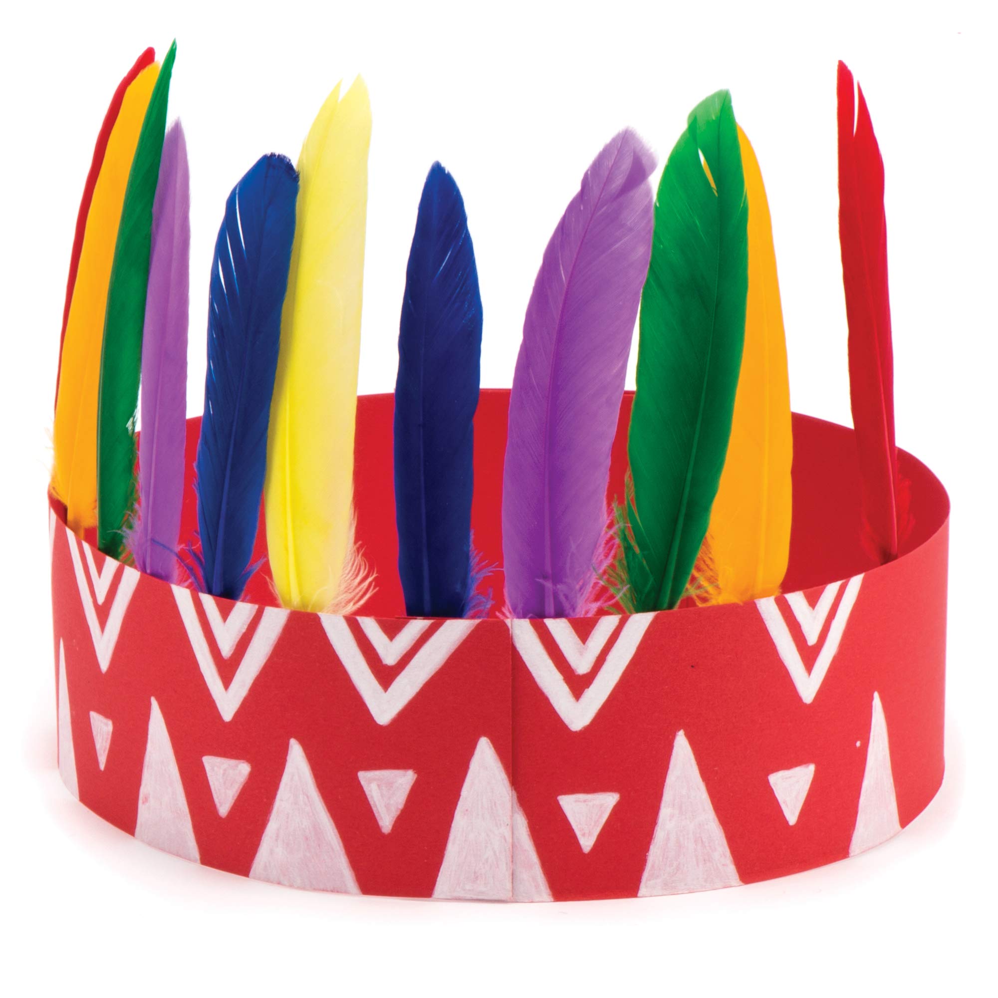 Baker Ross AR245 Mini Quill Feathers Value Pack - 80 Assorted Colours, 13cm | Craft & Decor 3