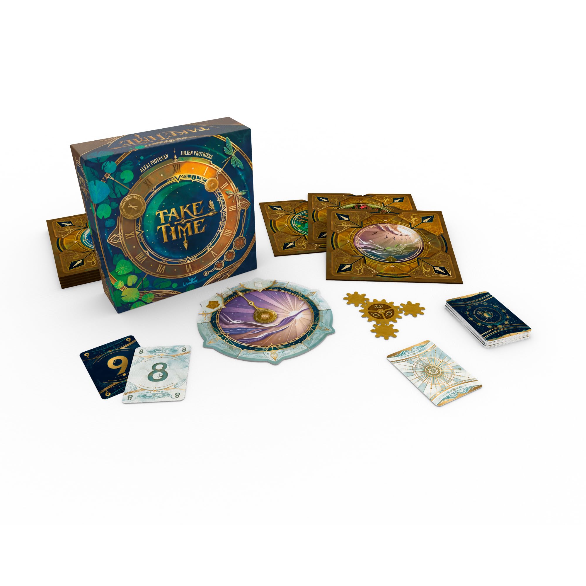 Asmodee Take Time Cooperative Card Game for 2-4 Players
