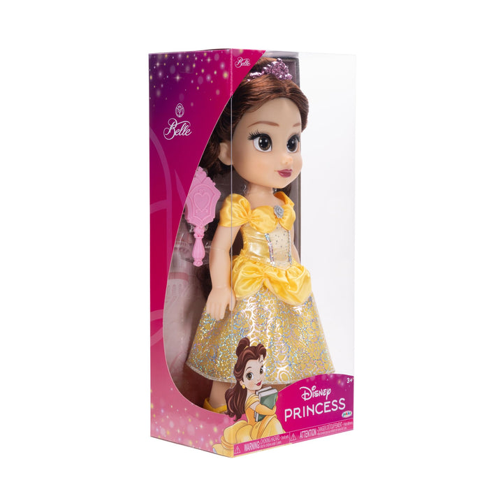 JAKKS Pacific Disney Princess Belle Fashion Doll with Royal Reflection Eyes and Holofoil Skirt (230134)