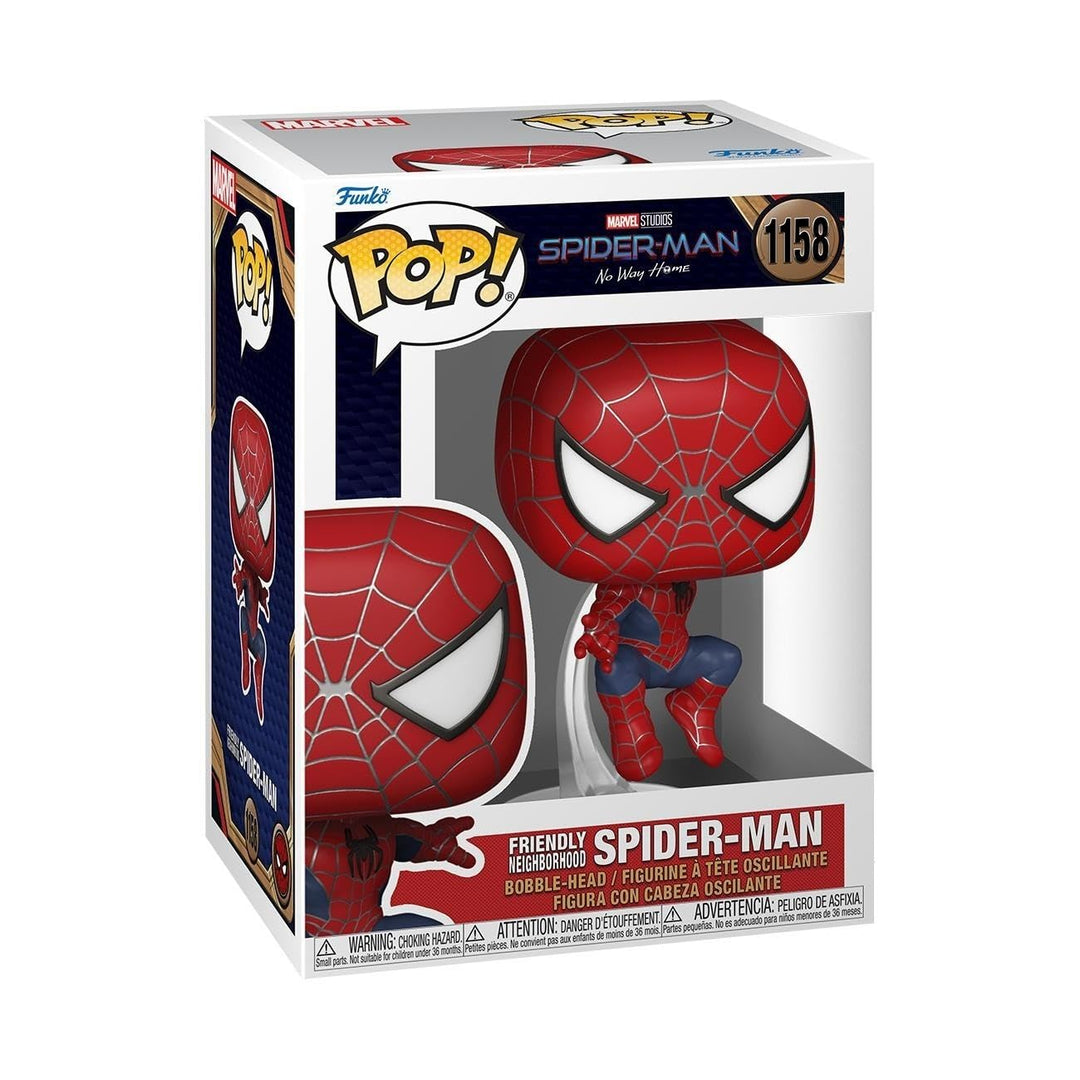 Funko Pop! Marvel Spider-Man: No Way Home - Spider-Man Leaping Vinyl Figure (67607)