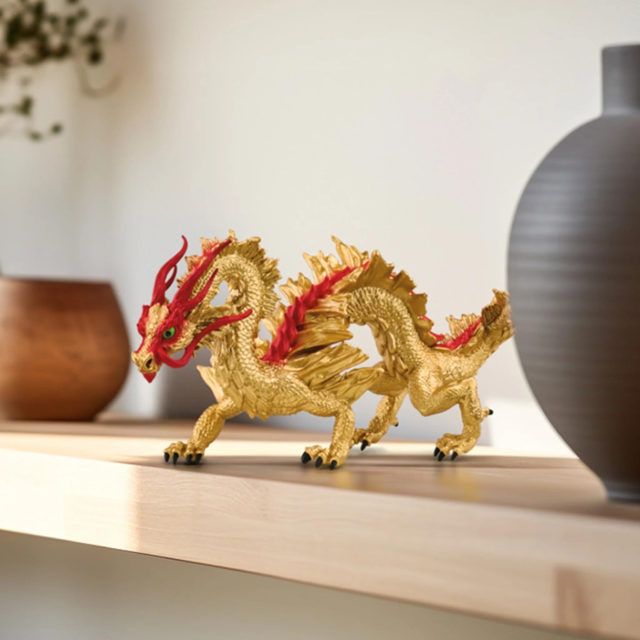 SCHLEICH Fantasy Creature - Chinese New Year Golden Dragon Play Figure | PVC | Ages 7+