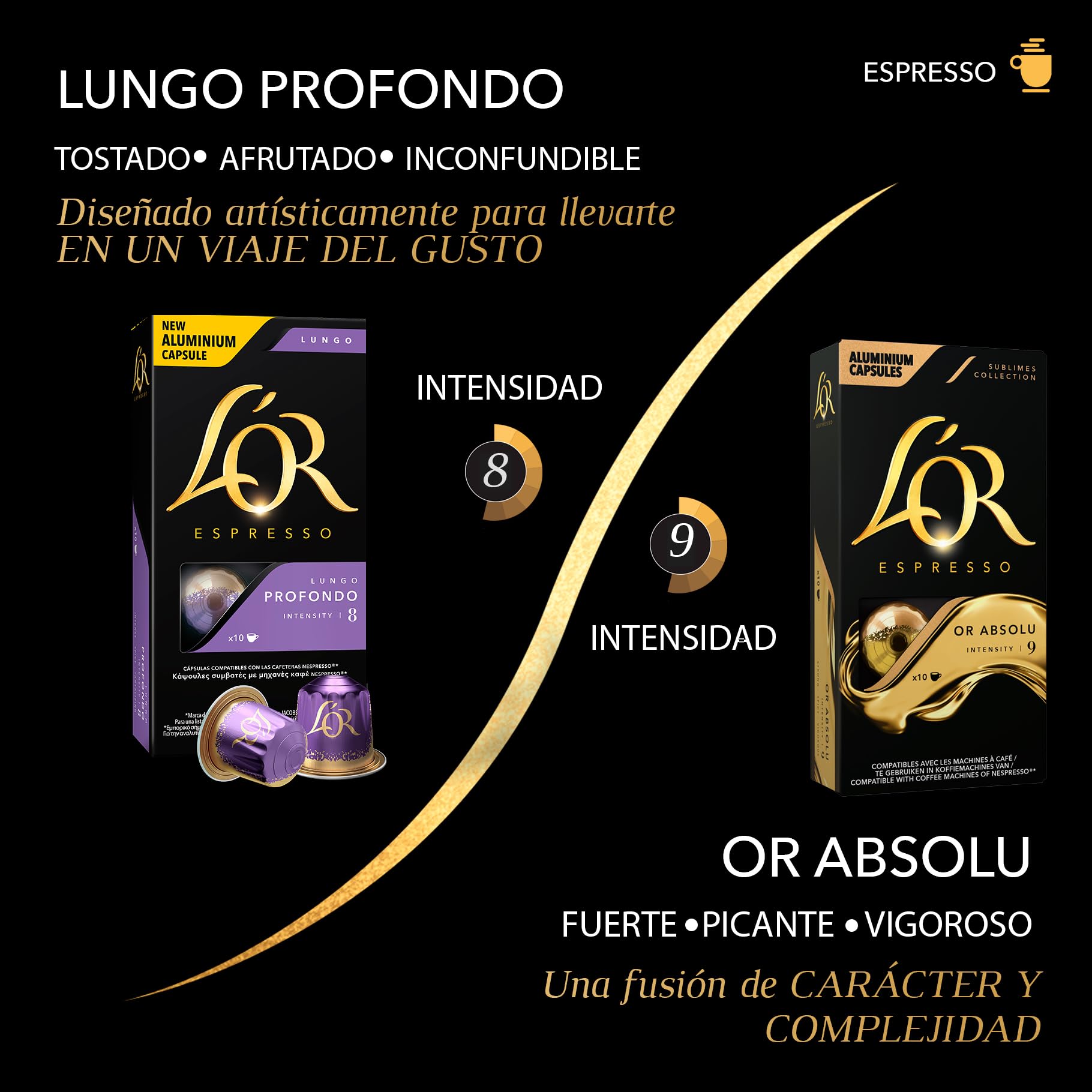 L'OR Favourites Assortment - Nespresso Compatible Coffee Pods (Pack of 80) 13