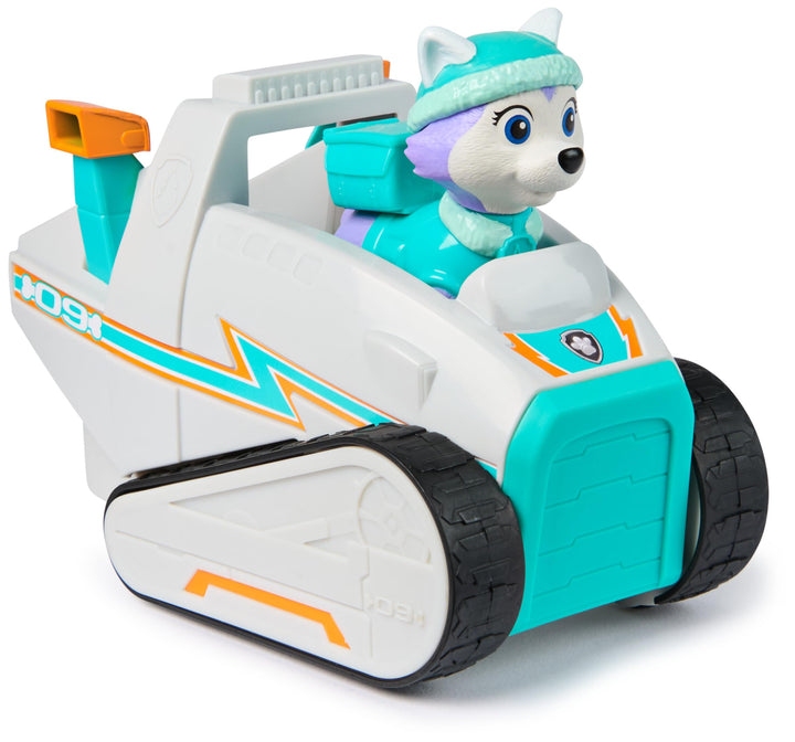 Paw Patrol Everest's Snowplough - Collectible Action Figure & Vehicle for Kids 3+