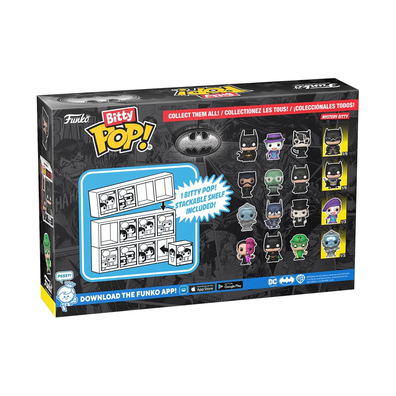 Funko Bitty Pop! Batman 85th - Two Face 4PK with Mystery Mini Figure 12
