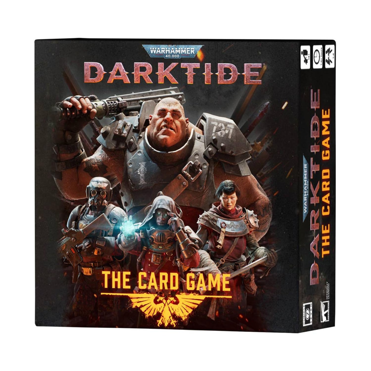Darktide: The Card Game by Cubicle 7 | Ages 14+ | 1-4 Players | Cooperative Card Game 1