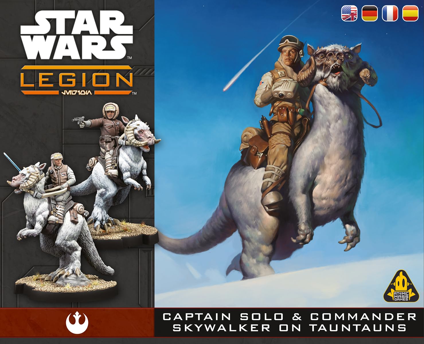 Star Wars: Legion - Captain Solo & Commander Skywalker on Tauntauns Expansion | Standard Edition | Asmodee 1