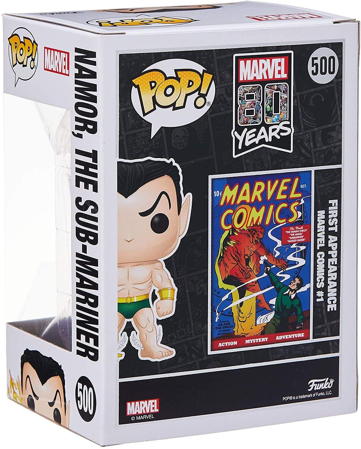 Funko Pop! Marvel: 80th - Namor First Appearance Vinyl Figure 8