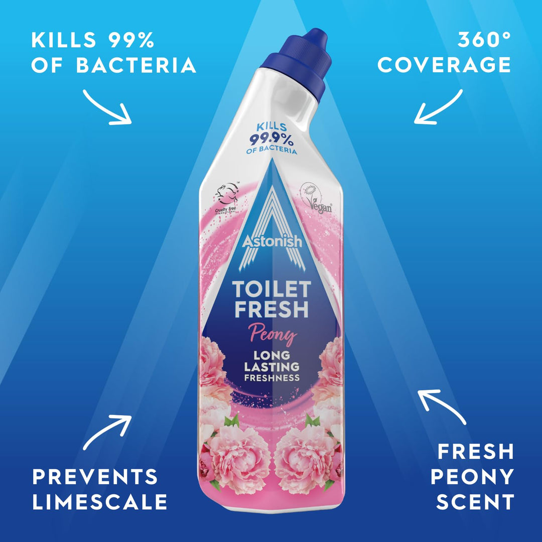Astonish - Peony Toilet Fresh Gel Toilet Cleaner