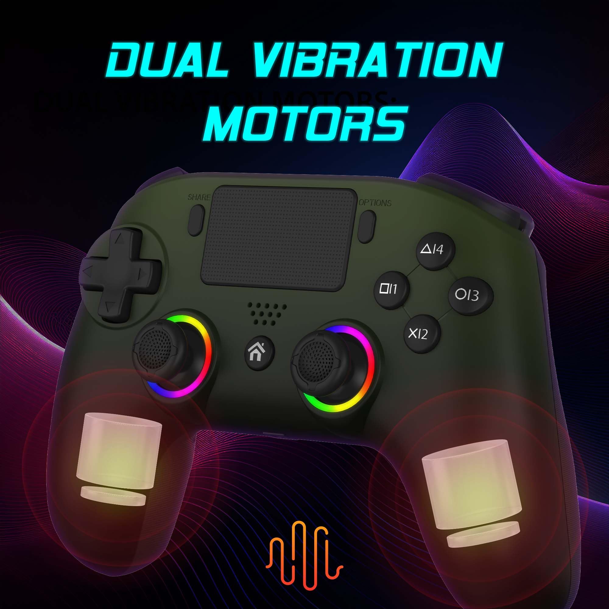 Subsonic – Wireless PS5 Controller with Programmable Paddles, RGB LEDs & Turbo Function 4