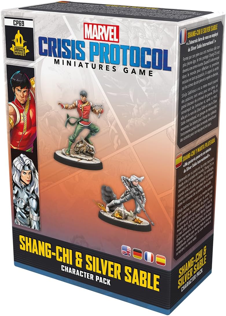 Atomic Mass Games Marvel: Crisis Protocol Shang-Chi & Silver Sable Character Pack