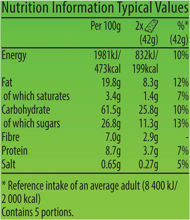 Nature Valley Oat & Chocolate Cereal Bars - 50 Bars (Pack of 5 x 10)