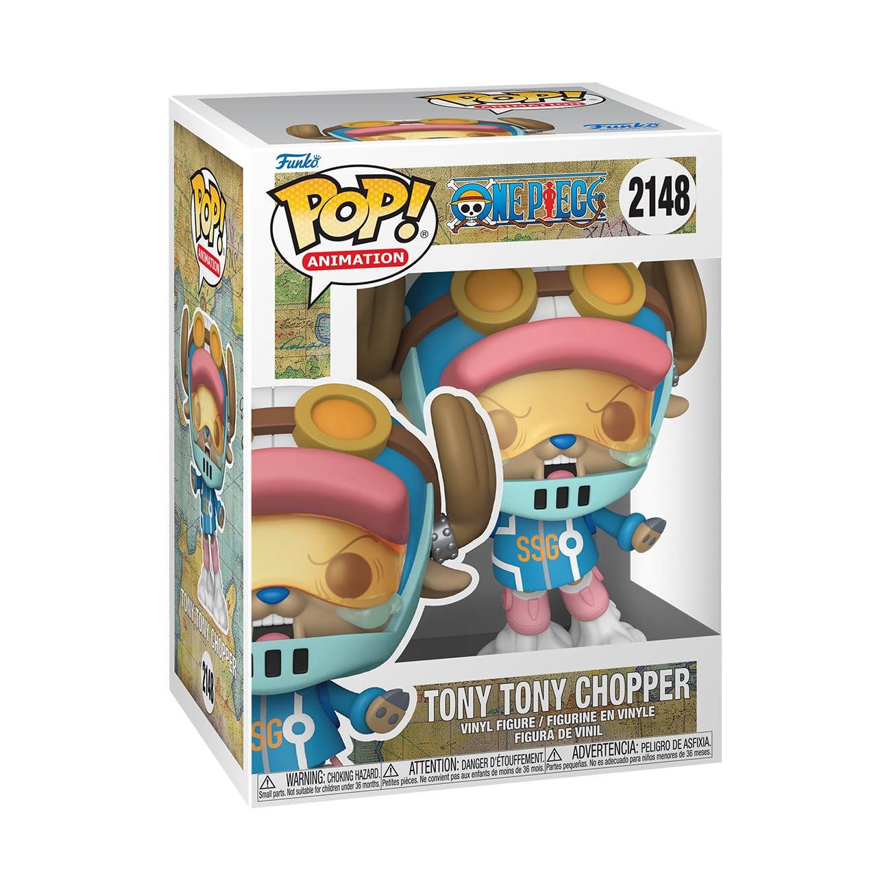 Funko Pop! Animation: One Piece - Tony Tony Chopper (Egg) Vinyl Figure | 3.75 in | Model 86517