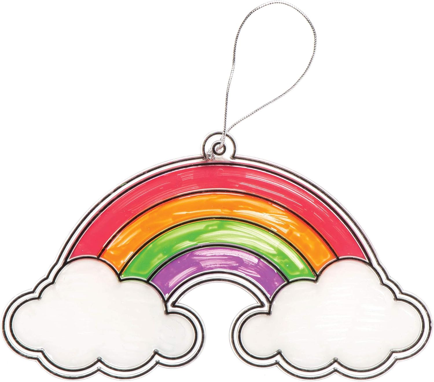 Baker Ross Unicorn Suncatcher Decorations - Arts & Crafts Kit for Kids