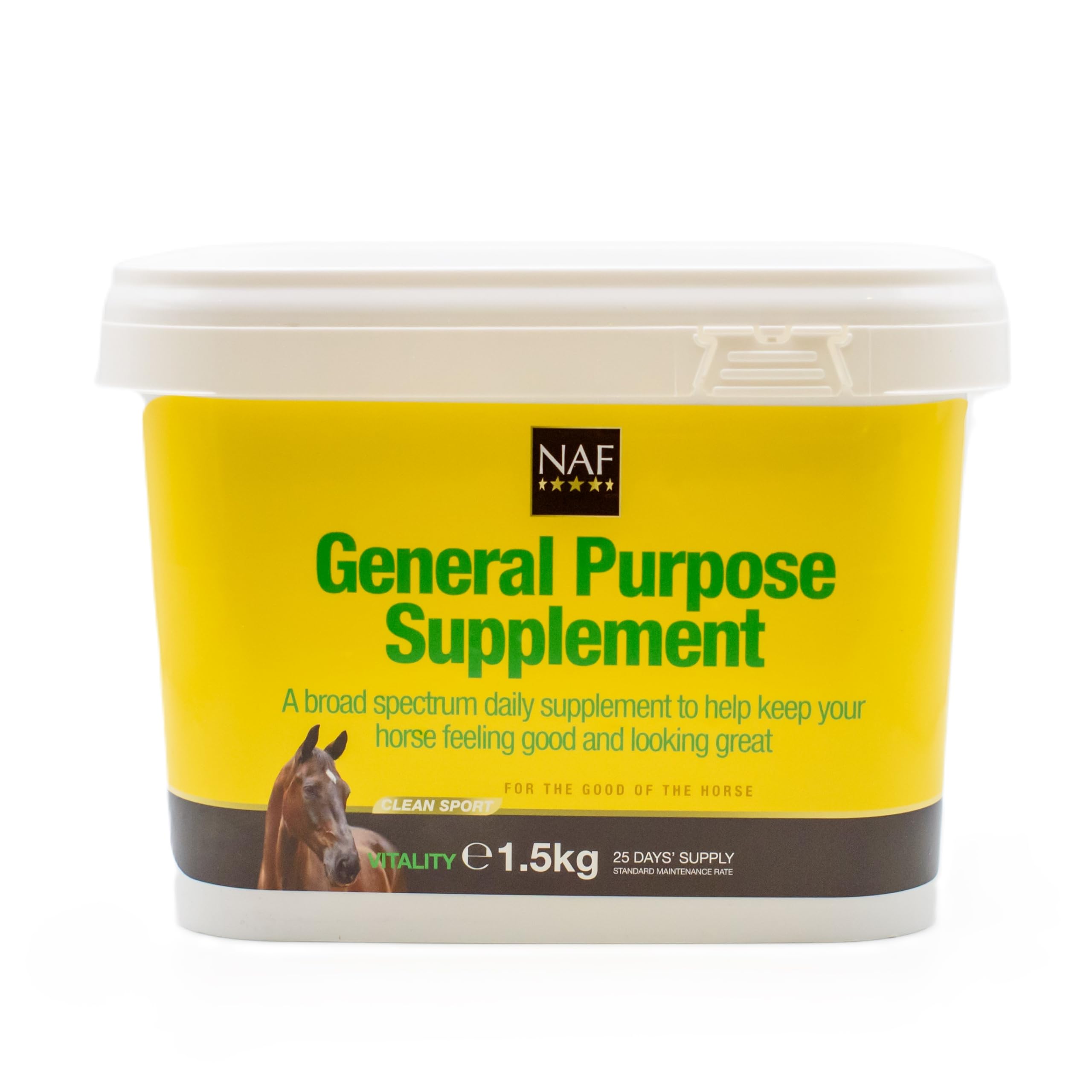 NAF General Purpose Supplement - Comprehensive Equine Nutrition | 1.5kg Powder