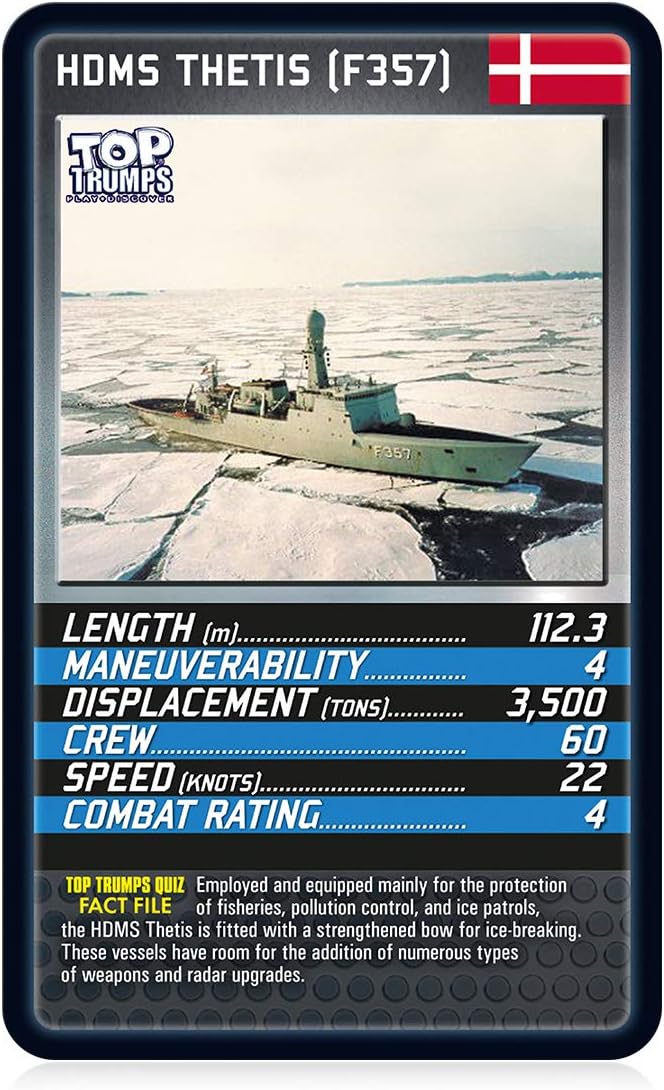 Top Trumps Battleships Card Game 3