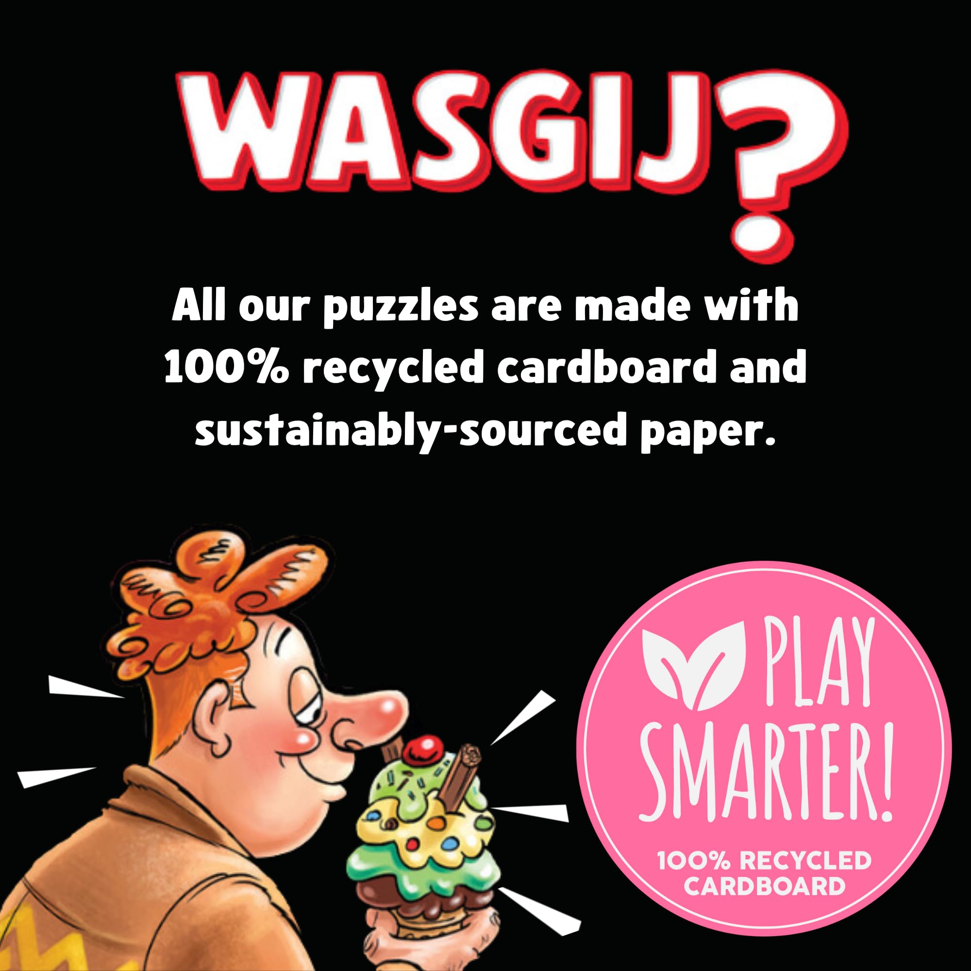 Wasgij Destiny 27: Café to Latte! 1000 Piece Jigsaw Puzzle for Adults 12