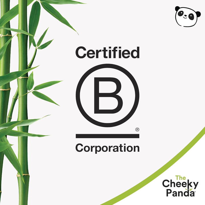 The Cheeky Panda - Bamboo Toilet Tissue Paper (Pack of 4 Rolls, 3-Ply, 200 Sheets)